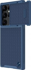 Nillkin Nillkin Textured S Case etui Samsung Galaxy S23 Ultra pancerny pokrowiec z osłoną na aparat niebieskie 1