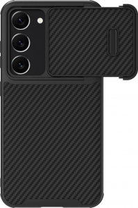 Nillkin Nillkin Synthetic Fiber S Case etui Samsung Galaxy S23 pokrowiec osłona na aparat czarne 1