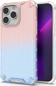 Hurtel Ombre Protect Case etui do iPhone 14 Pro Max pancerny pokrowiec różowo-niebieskie 1
