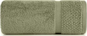 Eurofirany Ręcznik bawełniany z bordiurą VILIA 50X90 zielony 1