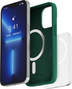 Puro PURO ICON MAG - Etui iPhone 14 Pro MagSafe (Dark green) 1