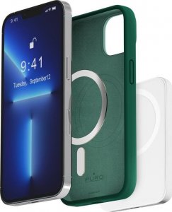 Puro PURO ICON MAG - Etui iPhone 14 / 13 MagSafe (Dark green) 1