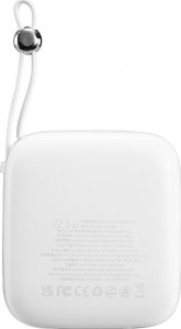 Powerbank Joyroom Joyroom powerbank 10000mAh Jelly Series 22.5W z wbudowanym kablem Lightning biały (JR-L003) 4