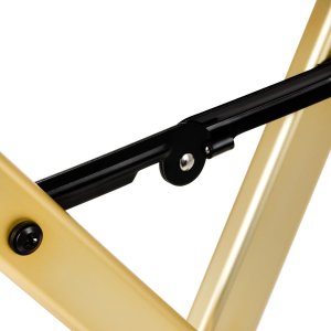 Activeshop Krzesło do makijażu Alu złoto 5