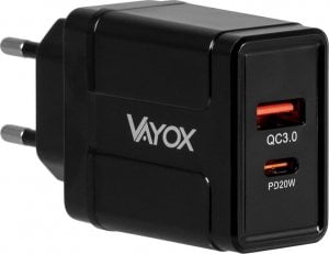 Ładowarka Vayox Ładowarka sieciowa USB Quick Charge USB + PD  38W premium line VA0007 Vayox 1