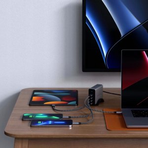 Ładowarka Satechi Gan Charger 4x USB-C  (ST-UC165GM-EU) 7