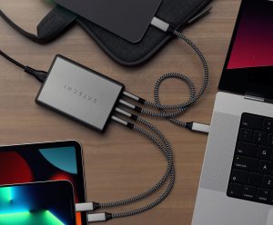 Ładowarka Satechi Gan Charger 4x USB-C  (ST-UC165GM-EU) 9