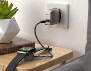 Ładowarka ŁADOWARKA SIECIOWA SATECHI 30W USB-C PD GAN WALL CHARGER ST-UC30WCM-EU (SZARA) 5
