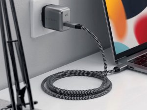 Ładowarka ŁADOWARKA SIECIOWA SATECHI 30W USB-C PD GAN WALL CHARGER ST-UC30WCM-EU (SZARA) 6