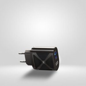 Ładowarka Braders Ładowarka Sieciowa GaN 65W z portami USB, USB C wspiera szybkie ładowanie czarna (WWCGM1) 3