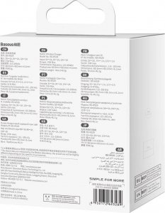 Ładowarka Baseus Ładowarka bezprzewodowa magnetyczna Baseus Simple Mini3 15W (fioletowa) 22