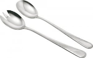 Gerpol Łyżka do sałaty / sałatek Gerpol Violino srebrny połysk (2 elementy) 2