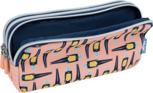 Piórnik Milan Piórnik 3 komorowy duży MILAN SWIMS 2 różowo - żółty 2