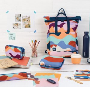 Piórnik Milan Piórnik 3 komorowy duży MILAN THE FUN wielokolorowy 4