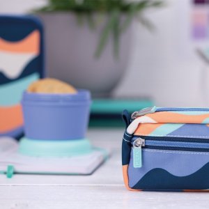 Piórnik Milan Piórnik owalny  THE FUN niebieski 3