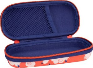 Piórnik Milan Piórnik owalny usztywniany  NINJUTSU czerwony 2