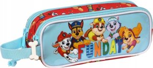 Piórnik The Paw Patrol Piórnik Podwójny The Paw Patrol Funday Czerwony Jasnoniebieski (21 x 8 x 6 cm) 1