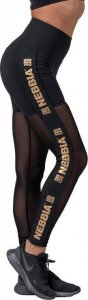 Nebbia Damskie legginsy Nebbia Gold Mesh 829 - Kolor Czarny, Rozmiar S 1