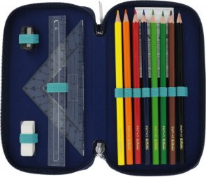 Piórnik Herlitz Piórnik potrójny wyposażeniem 31el Ocean HERLITZ 6