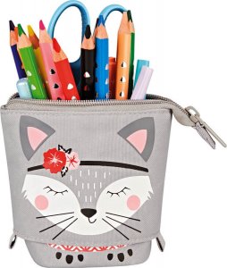 Piórnik Herlitz Piórnik szkolny stojący chowany etui 2w1 HERLITZ 4