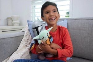 Mattel Pluszaki z funkcją Star Wars Klan dwóch Grogu i Mandalorianin 4