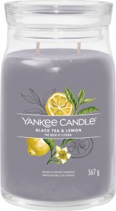 Yankee Candle Yankee Candle Signature Black Tea & Lemon Świeca Duża 567g 1