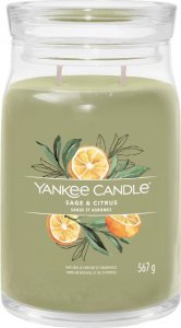 Yankee Candle Yankee Candle Signature Sage & Citrus Świeca Duża 567g 1