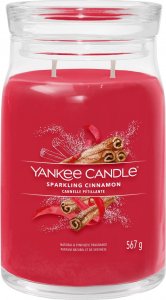 Yankee Candle Yankee Candle Signature Sparkling Cinnamon Świeca Duża 567g 1