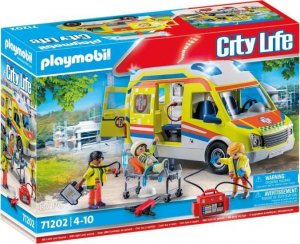 Playmobil Karetka pogotowia ze światłem i dźwiękiem 71202 1