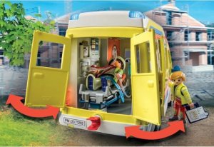 Playmobil Karetka pogotowia ze światłem i dźwiękiem 71202 2