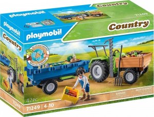 Playmobil Playmobil Traktor z przyczepą 71249 1