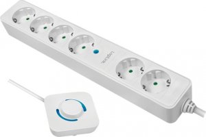 Listwa zasilająca LogiLink LogiLink 6 gniazd 1.5m biała 4