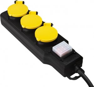 Listwa zasilająca LogiLink przeciwprzepięciowa 3 gniazda 1.5 m czarna (LPS253) 3