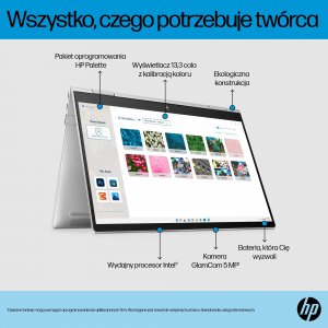 Laptop HP HP ENVY x360 Core i5-1230U | 13,3"-WUXGA-Touch | 16GB | 512GB | W11H | Srebrna 12
