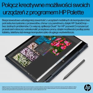 Laptop HP HP ENVY x360 Core i5-1230U | 13,3"-WUXGA-Touch | 16GB | 512GB | W11H | Srebrna 13