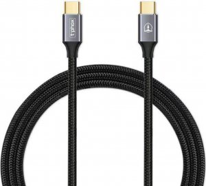 Kabel USB T-Phox USB-C - USB-C 1 m Czarny 1
