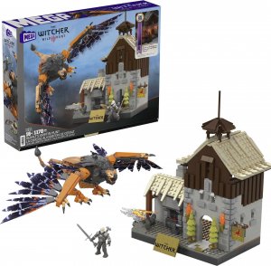 Mattel Mega Construx Wiedźmin Corvo Bianco Gryf HDL28 2