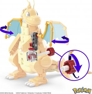 Mattel Mega Construx Pokemon Dragonite HKT25 387el 2