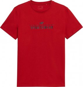 4f Tshirt Czerwony TTSHM539 r. S 1