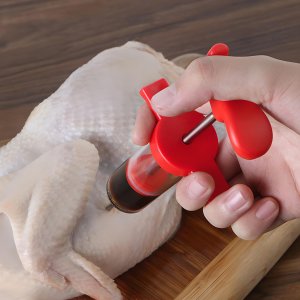 Retoo STRZYKAWKA DO MIĘSA NASTRZYKIWARKA 3 IGŁY 30 ML 11