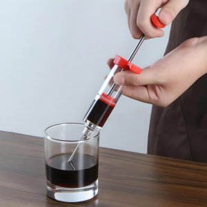 Retoo STRZYKAWKA DO MIĘSA NASTRZYKIWARKA 3 IGŁY 30 ML 12