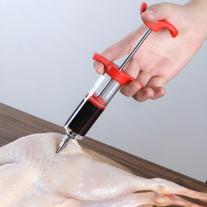 Retoo STRZYKAWKA DO MIĘSA NASTRZYKIWARKA 3 IGŁY 30 ML 7