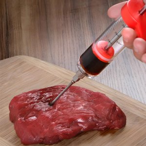 Retoo STRZYKAWKA DO MIĘSA NASTRZYKIWARKA 3 IGŁY 30 ML 8