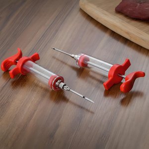 Retoo STRZYKAWKA DO MIĘSA NASTRZYKIWARKA 3 IGŁY 30 ML 10