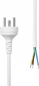 Kabel zasilający ProXtend ProXtend Power Cord Denmark EDB to Open End 1M White 1