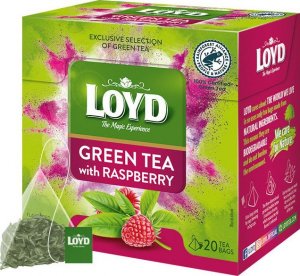 LOYD LOYD Green Tea with Raspberry 20 torebek 1