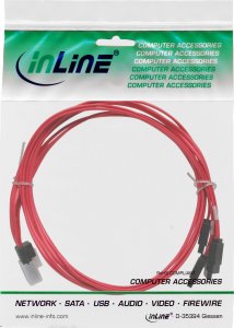 InLine InLine® SAS Connector Cable Mini SAS SFF8087 to 4x SATA Crossover OCF 0.5m 2