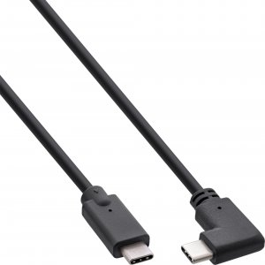 Kabel USB InLine USB-C - USB-C 1 m Czarny (35701W) 1