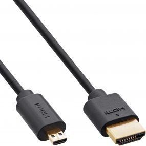 Kabel InLine HDMI - HDMI 1 m czarny (17901D) 1