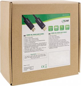 Kabel InLine HDMI - HDMI 25m czarny (17525O) 2